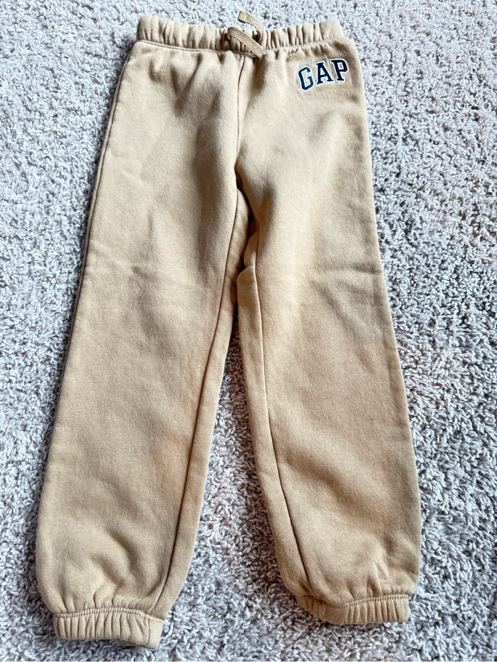 GAP Kids Beige Fleece Joggers